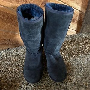 Navy Blue Ugg Slipper Size 7